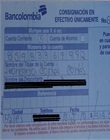 Recibo de pago cargo variable